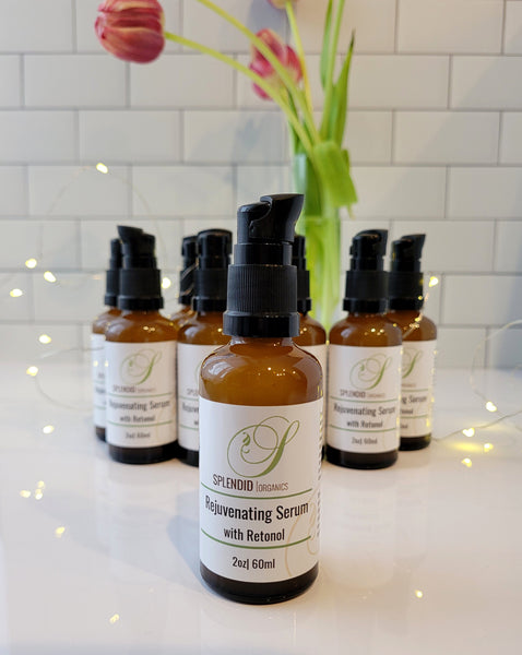 Rejuvenating Serum with Retinol - Splendid Organics