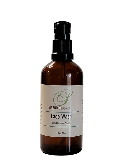 Face Wash with Cayenne Pepper - Splendid Organics