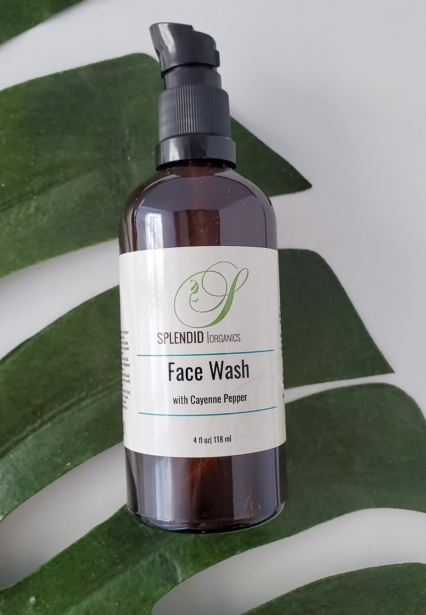 Face Wash with Cayenne Pepper - Splendid Organics